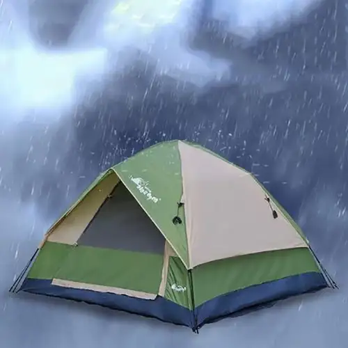 Tenda da campeggio automatica con una stanza per 3-4 persone