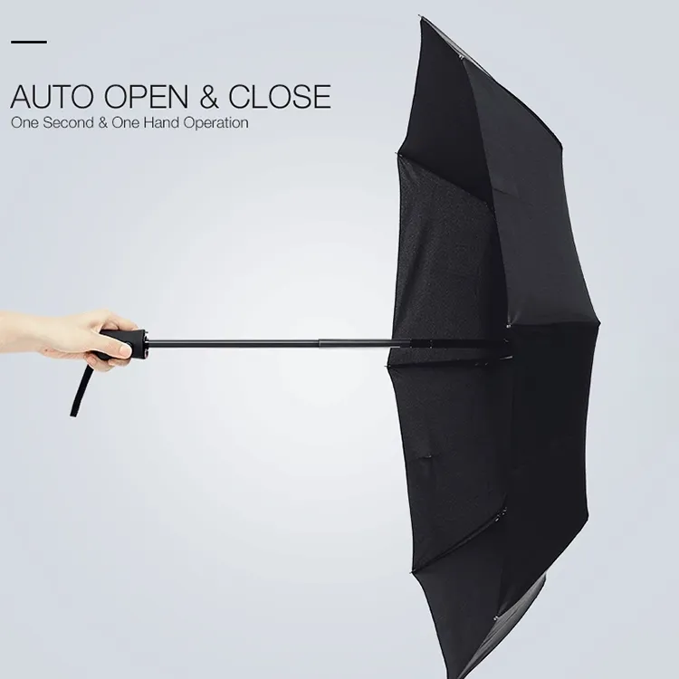 Ombrello di uomini anti-uv pieghevoli automatici