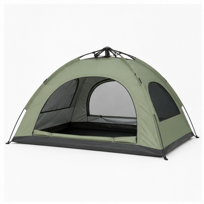 Tenda da parco istantanea personalizzata da 200 cm con telaio integrato
