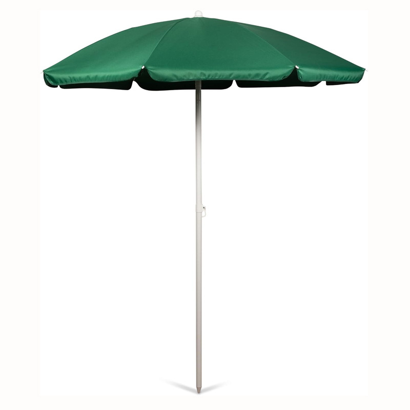Ombrellone da spiaggia verde portatile