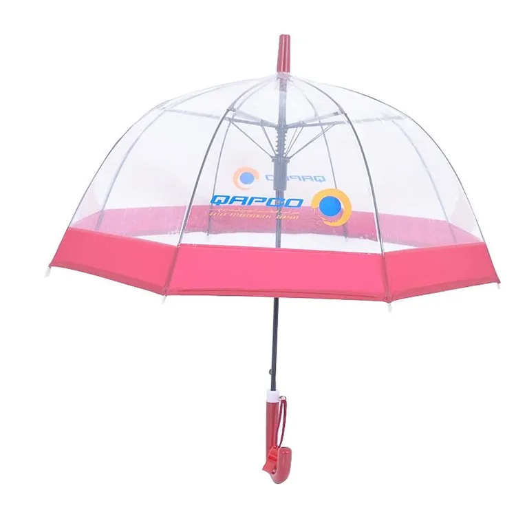Ombrello per bambini trasparente POE