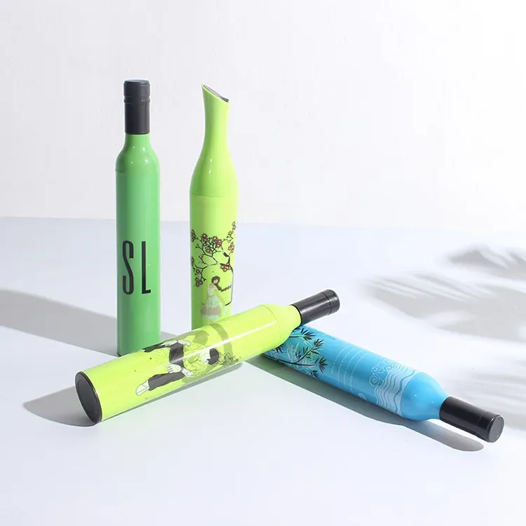 Ombrello pieghevole pubblicitario per bottiglia di birra